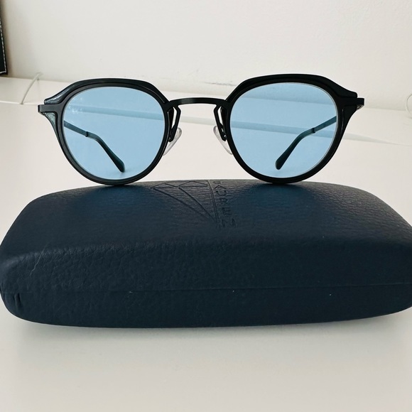 SAUREN EYEWEAR MOONLIGHT BLACK UNISEX SUNGLASSES - Picture 6 of 11